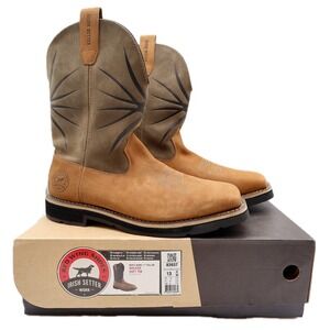 Irish Setter Red Wing Mens 13 D Walker Leather Soft Toe Pull On Work Boots 83937